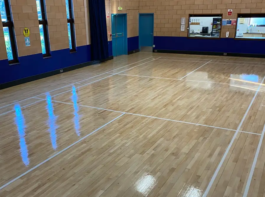 Commercial floor sanding